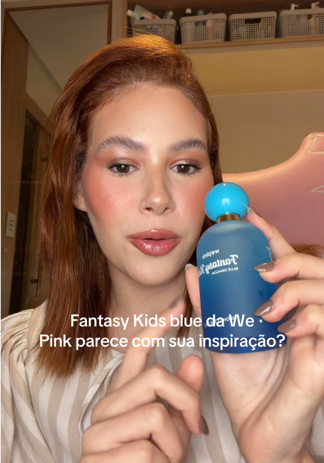 Vocês já testaram algum do dois, amigas? #wepink #fantasykids #inspiracao #wepinkperfume #perfume 