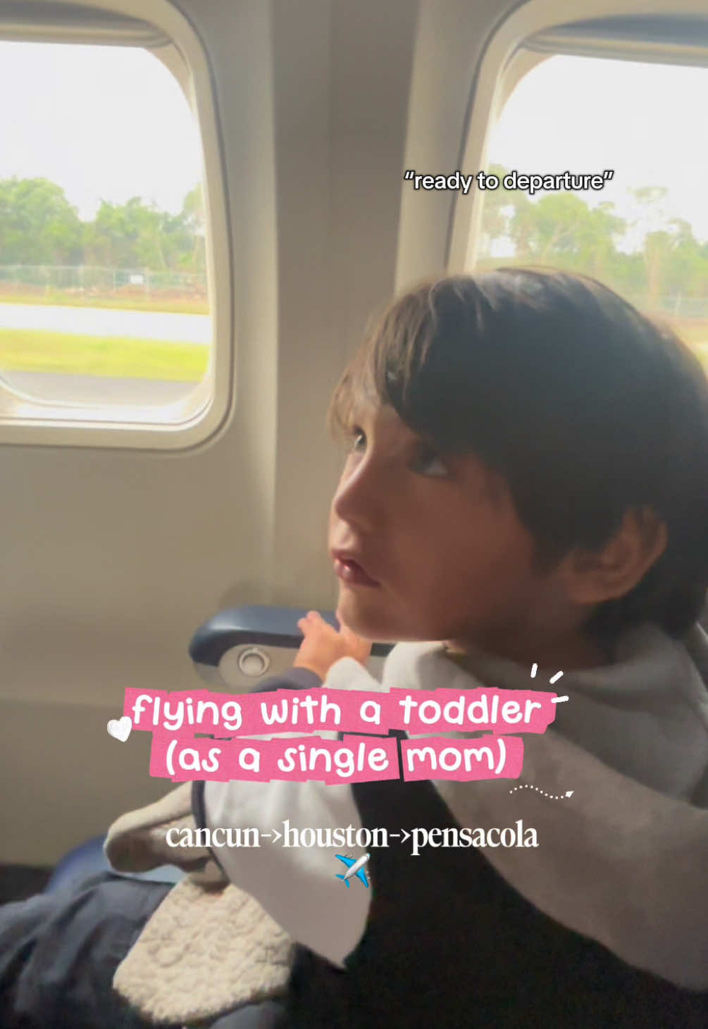 boys about to be reuniteddd💙🫶🏼 #micheladasmom #singlemom #toddlermom #travelingwithtoddlers #pawpaw 