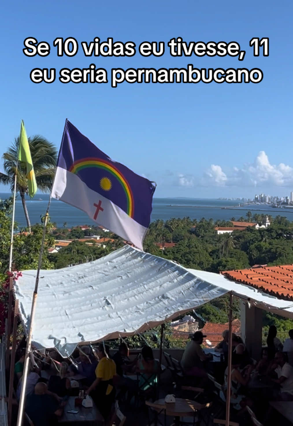 Pernambucano de corpo, alma e coração! ❤️💙💛 #brega #recife #olinda #pernambuco #marcozero