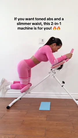 This 2-in-1 ab machine makes core workouts so much easier and way more effective.❤️ You can easily switch between stable and rolling modes. It is also foldable for easy storage!  #abmachine #abhomeworkout #abmachineathome #coreworkouts #tiktokshopblackfriday 
