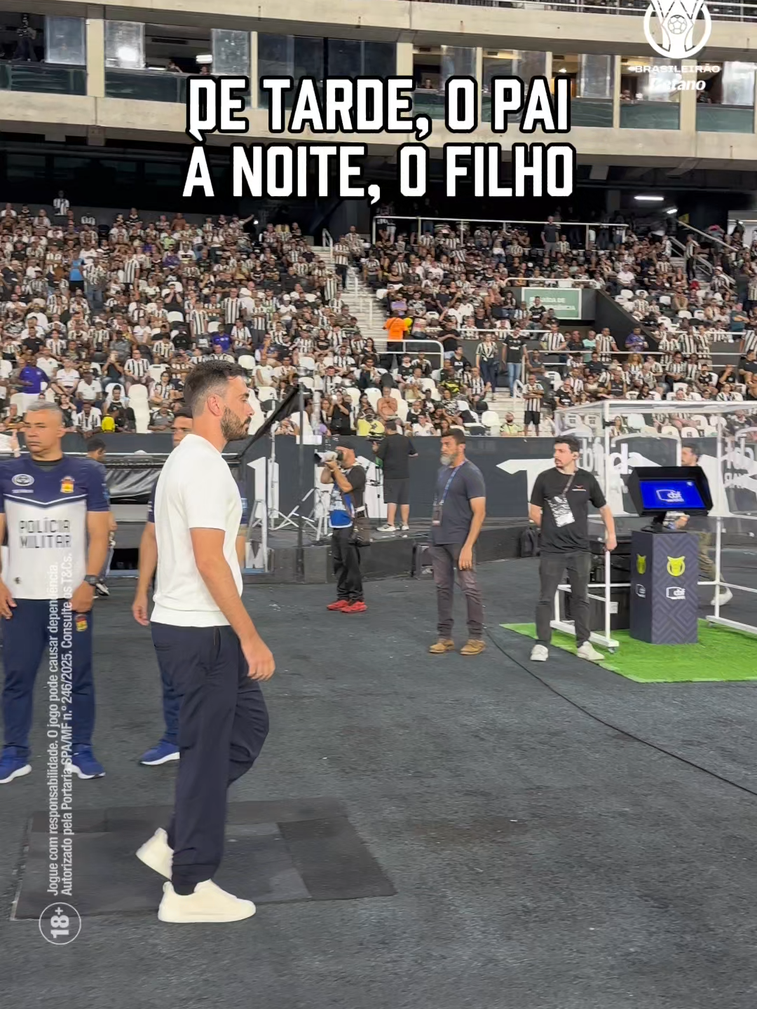 De tarde tivemos a seleção com o pai Ancelotti, agora Brasileirão Betano com o filho Ancelottinho!! #Confia#Betano#tiktokesportes