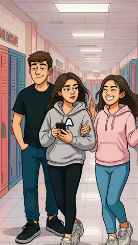 The jealous girlfriend! #jealous#girlfriend#school#stereotypes 