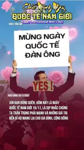 19/11 ngày quốc tế đàn ông 👌👌 #quoctenamgioi #happynewyear #danong #boy #tiktok 