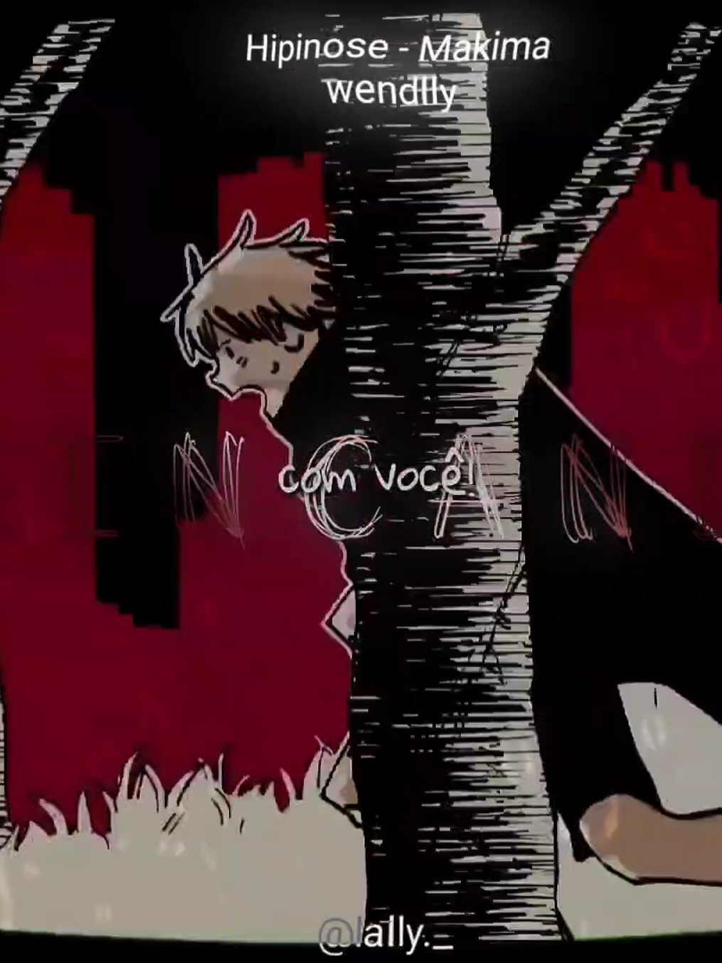 ⛓️‍💥 Hipinose - Makima | #lyrics #fyp #rapgeek #chainsawman 