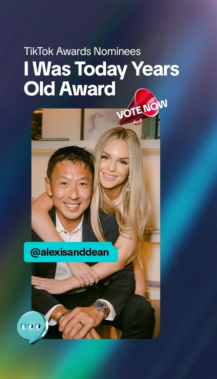 You can vote once a day until Dec 2nd! Thank you guys! We are so honored!  #tiktokawardsus #iwastodayyearsold #vote #tiktokawards #fyp 