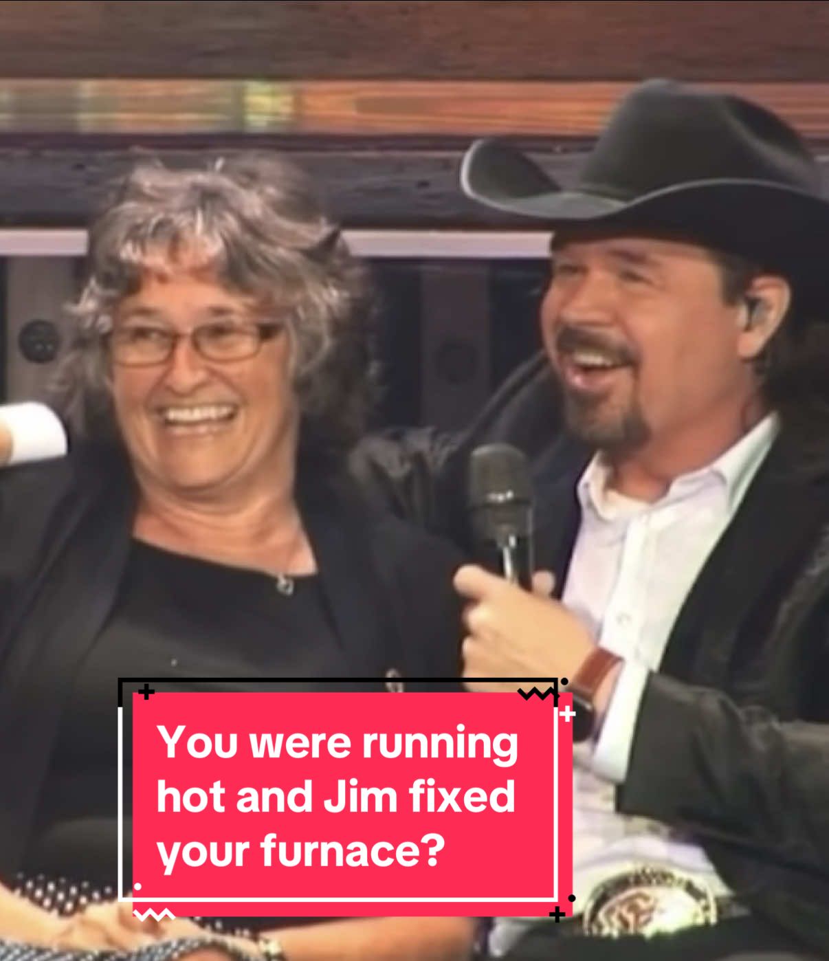 You were running hot and Jim fixed your furnace? 🤣😂 #justaswingin #swingin #ClayCooper #ClayCoopersCountryExpress #ClayCooperTheatre  