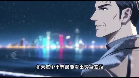 冬天这个季节最能看出贫富差距。#二次元 #原创动画 #动态漫 