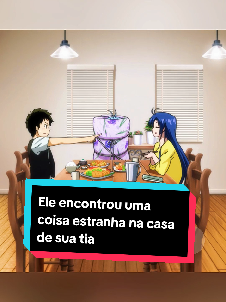 Ele encontrou uma coisa estranha na casa de sua tia.#desenho #anime #romance #sliceoflife 