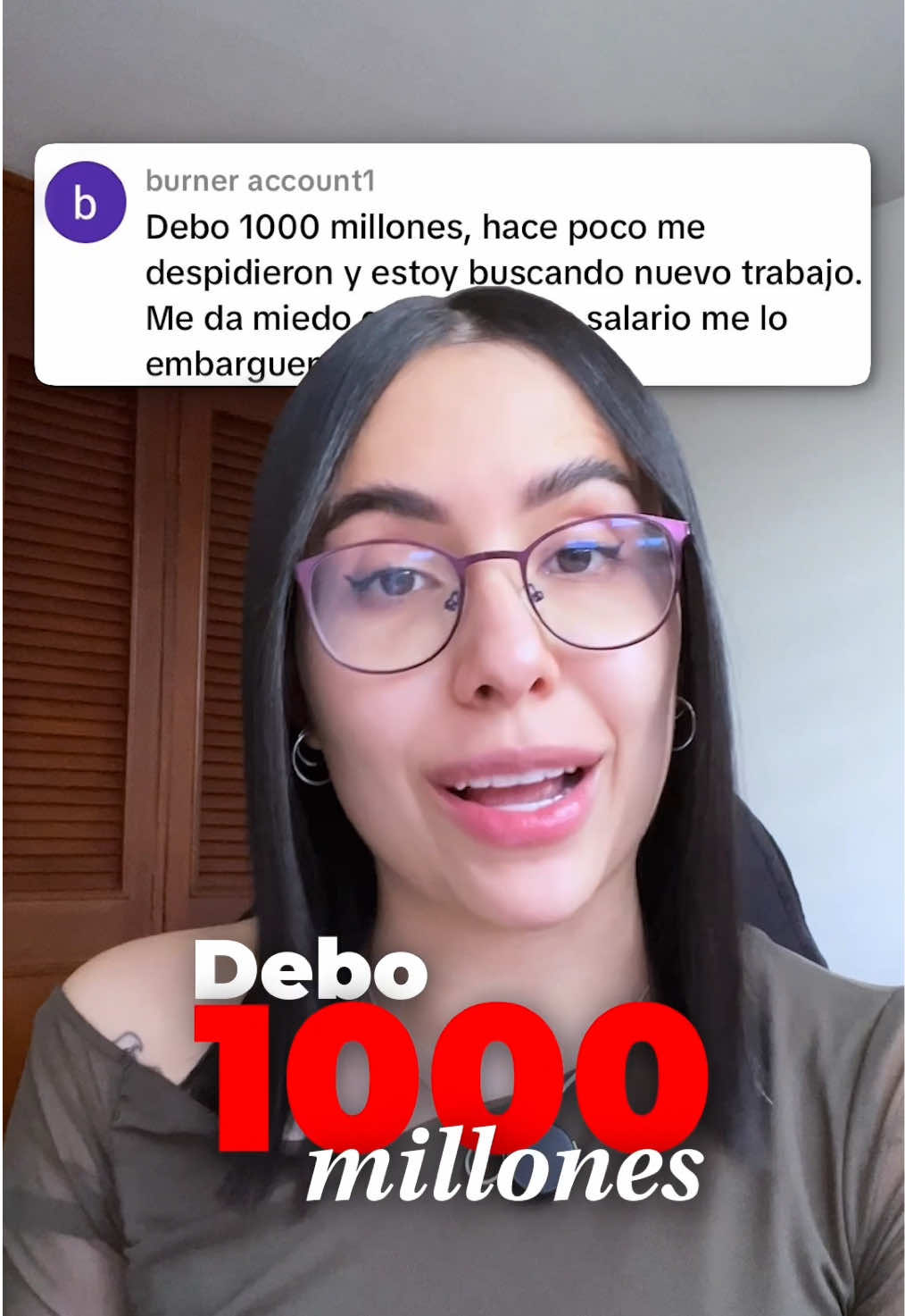 Debo 1.000 millones #deuda #deudor #abogada 