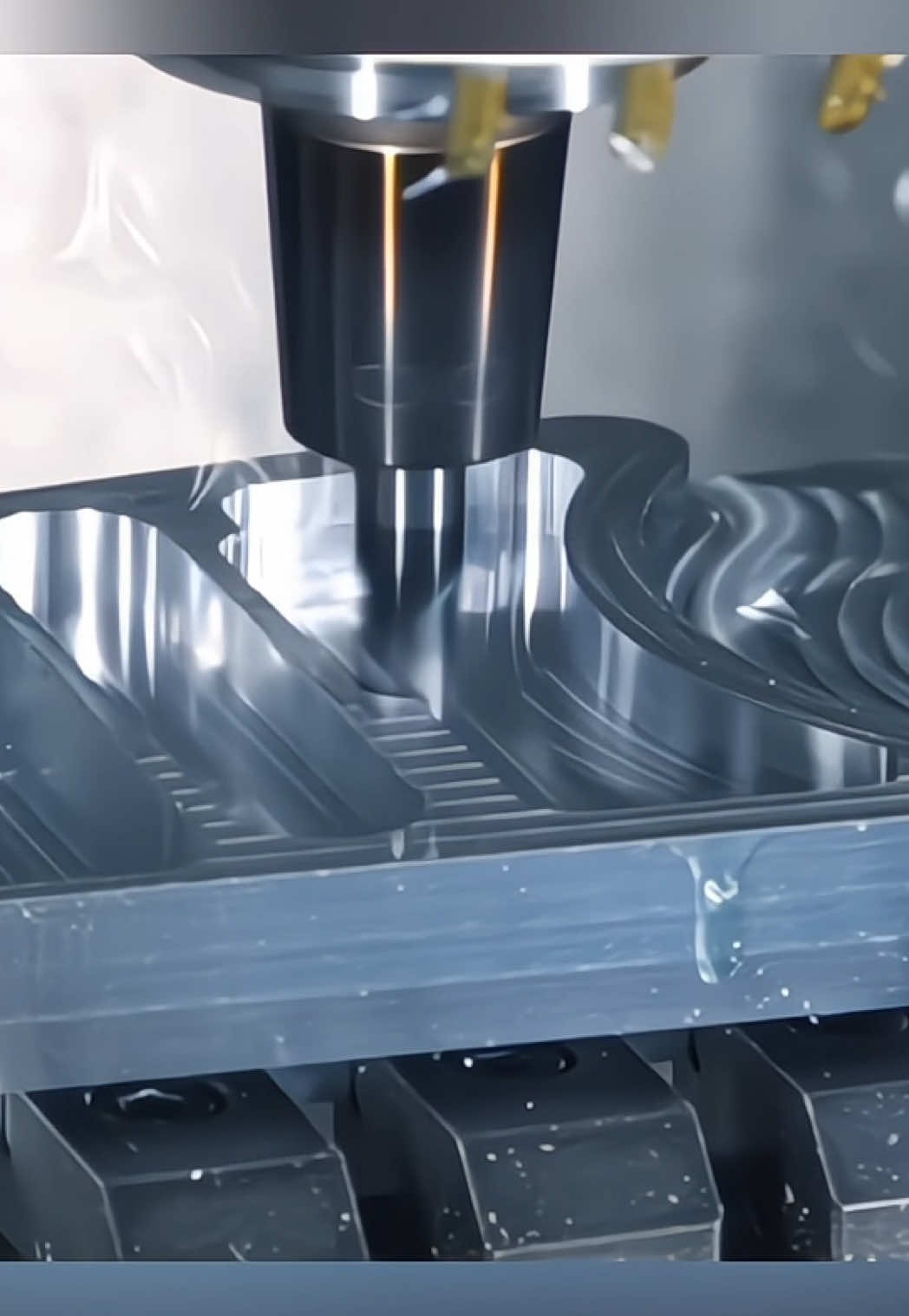 High-efficiency end mills#endmills #cuttingtools #cnctools #cncmachining #cnc 