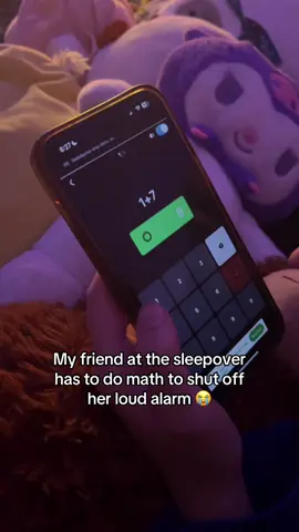 @Alarmy that’s the ONLY way she can get up #alarmy #sleepover #relatable #fyp #creatorsearchinsight @GLORYY💖 @Ryleee 