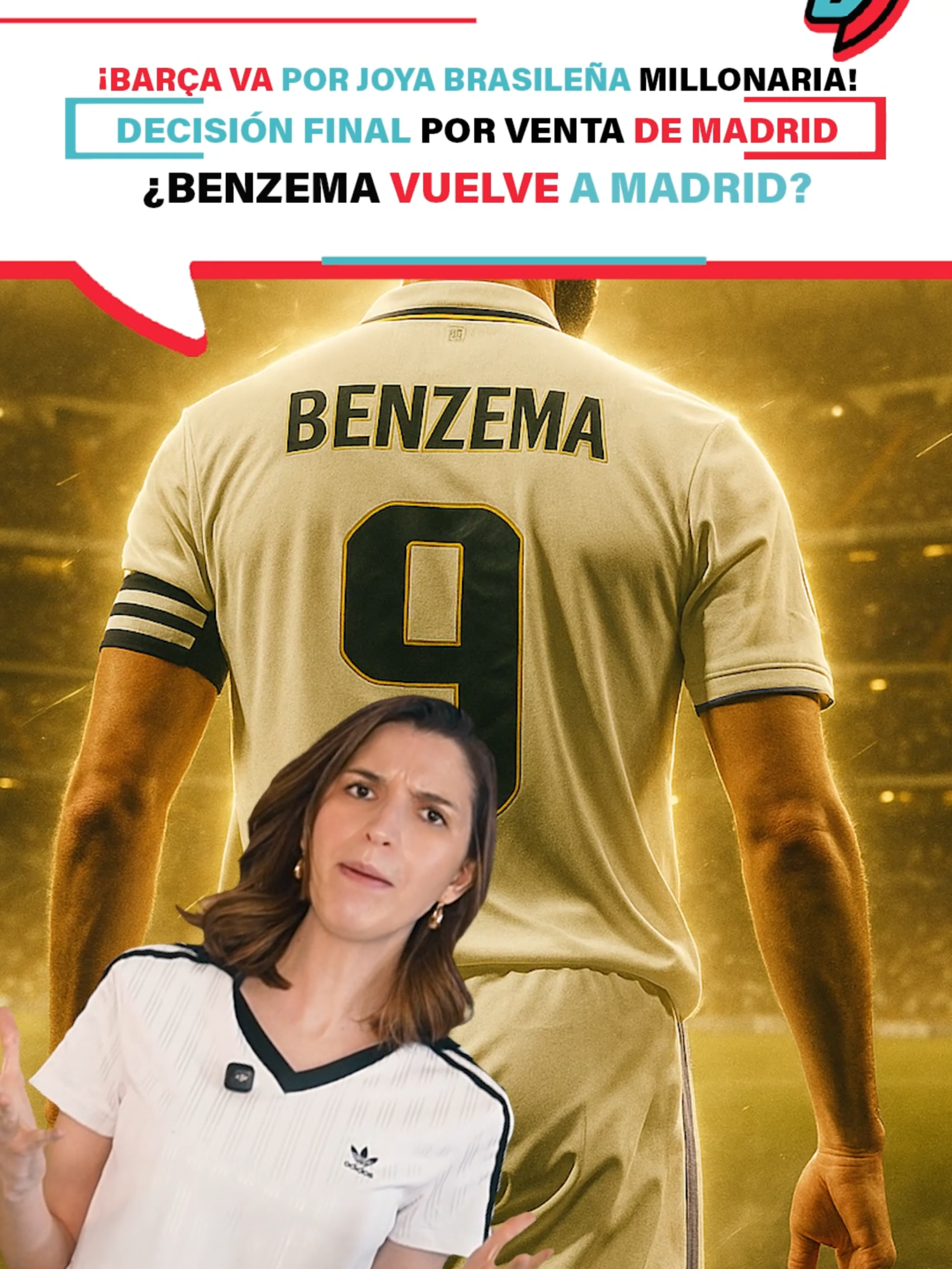 ¡Barça vapor joya brasileña millonaria! | Decisión final por venta de Madrid | ¿Benzema vuelve a Madrid? #futbol #fichajes #realmadrid #barcelona #Benzema
