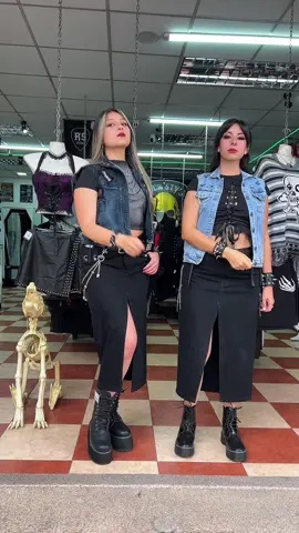 Colección de chalecos 🔥 #trend #chalecos #rockergirl #outfit #moda 