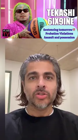 Tomorrow 11/20 in Manhattan federal court, 6ix9ine finds out if he’s going back to prison 👀 He originally pled guilty to 9 federal counts tied to the Nine Trey Bloods – shootings, armed robberies, and a kilo heroin deal – with a guideline range of 459–492 months (38–41 YEARS). Because he cooperated, the judge called his help “extraordinary… game changing… brave” and cut it all the way down to 24 months + supervised release. Now he’s back on for violations: drugs found in his house and a mall assault. 	•	Defense: wants no jail, 6 months home detention. 	•	Probation: wants 3 months home incarceration, then end supervision. 	•	Prosecutors: want 3–9 months in prison + 2 more years supervised release. Tap in to see how the judge answers the real question: 💬 How much mercy do you get after already getting the deal of a lifetime?