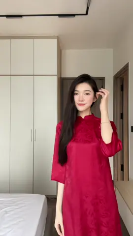 Phần 58: Thử thách mặc 200 chiếc áo dài tới Tết #xuhuong #xuhuongtiktok #aodai #aodaitet #aodaihottrend 
