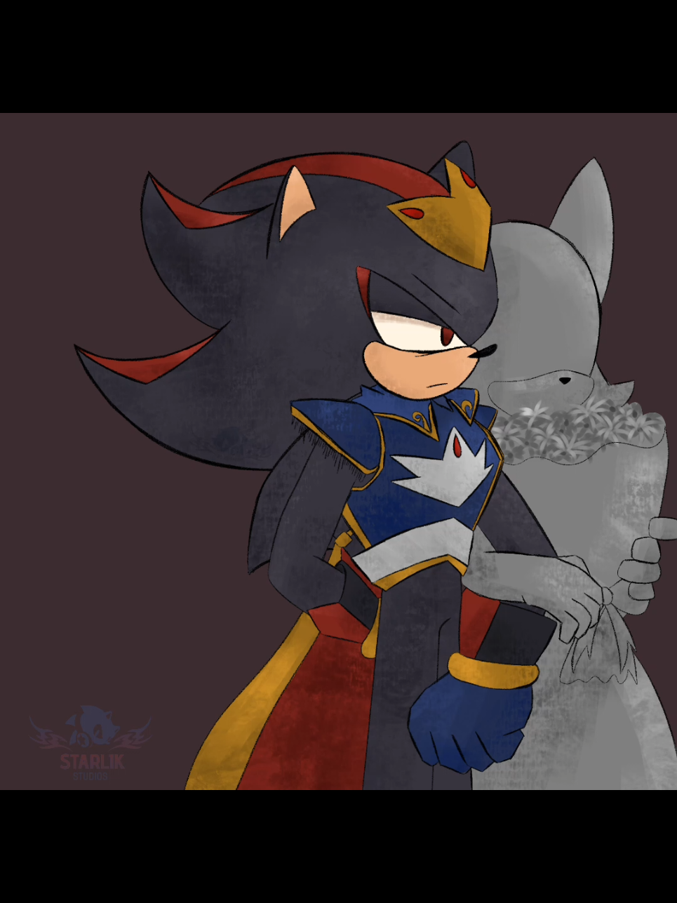 Y no me quise quedar atrás en hacer este trend, pero me quise ver bien única y detergente haciéndolo con Shadow Rey y Sonic Bufón jijiji. No sé si hacerlo AU o Fanfic... Sepa, pero este video está 100% aprobado por el público en mis Lives, ¡así que gracias! Espero les guste 💙🖤✨️ Y también me tomé la libertad y creatividad de hacer un poema de Sonic dedicado a Shadow, también espero les agrade: 