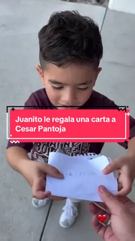 Juanito le da una carta a Cesar😱💕