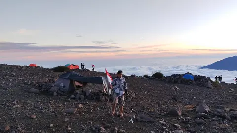 lapangan bolanya mount marapi#marapi2891mdpl #erupsimarapi #fyppppppppppppppppppppppp 