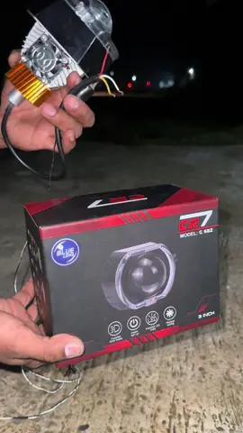 Biled cr7 c682 4,5inch garansi 1 tahun cahaya terang 60watt #cr7c682 #biled #fypage 