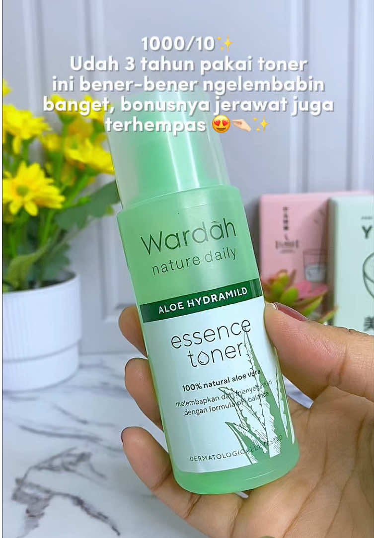 Hidrating toner ternampol dan murce banget 😱✨ #toner #tonerwajah #wardah #affiliatemarketing #fyp 