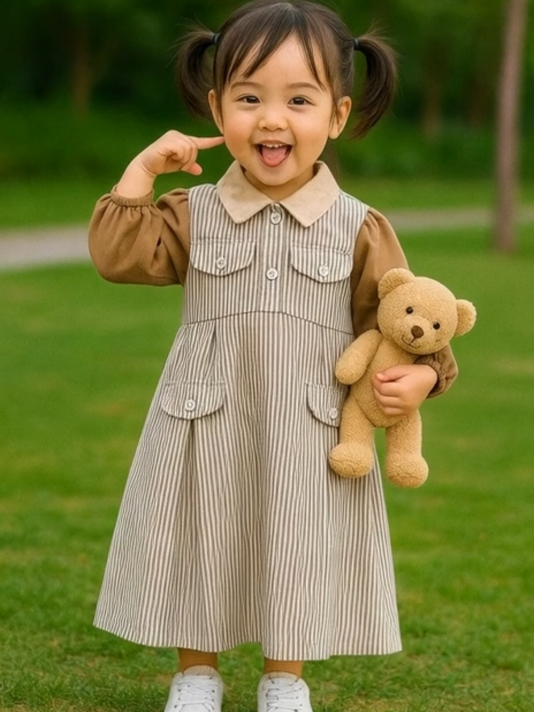 rekomendasi gamis anak yg looknya korea #setelananakperempuan #gamisanak #gamisanakmurah 