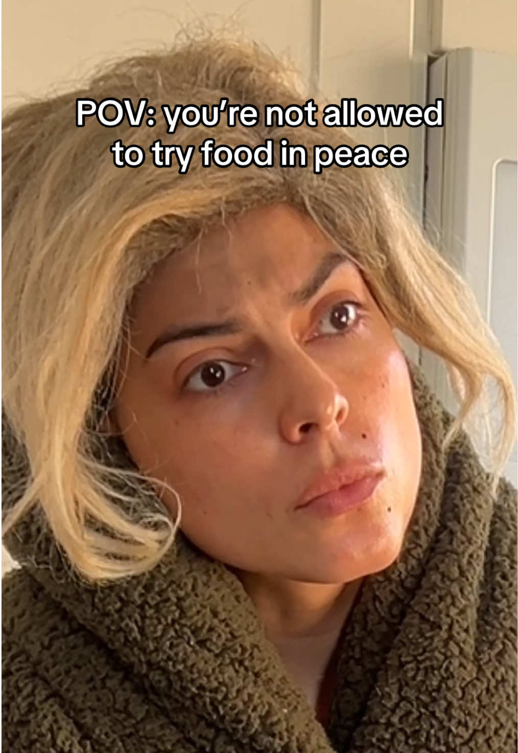 Anyone else’s mom stare at them to see that first bite?? 😂😂 God forbid you don’t like it omg