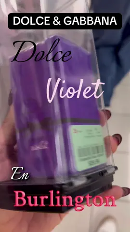 Perfume D&G Dolce Violet  En tiendas Burlington!#perfume #perfumetiktok #parfum #beauty #fyp 