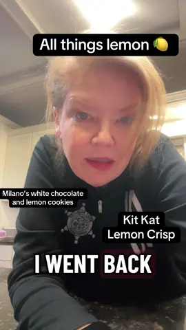 If you like lemon, you have to try these Milano lemon white chocolate cookies. They are absolutely delicious. Also I know that a lemon crisp Kit Kat doesn’t sound that awesome… But they are delicious as well. If you like all things lemon, you need these two in your pantry!!#lemon#milanocookies#milanolemonwhitechocolate #kitkatlemoncrisp#kitkat