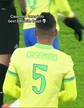 Casemiro masterclass vs Tunisia #football #casemiro #brasil #fyp 