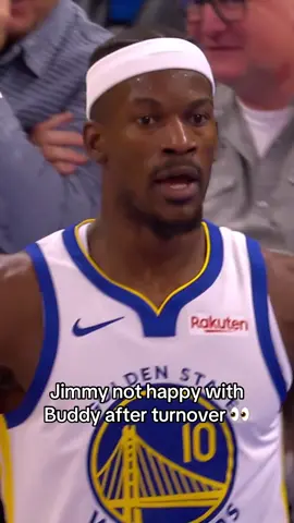 He wasn’t happy with that 👀 #jimmybutler #buddyhield #warriors #magic #NBA 