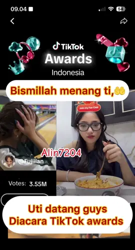 #TikTokAwardsID @TikTok Indonesia #fujiantiutamiputri #tiktokviral #fyp 