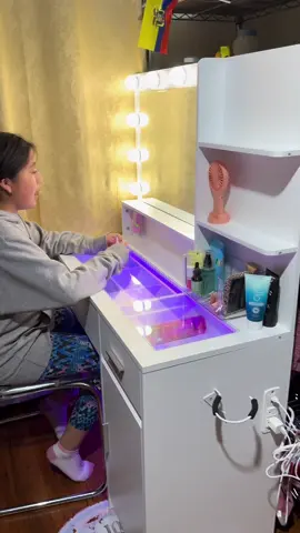 #makeupvanity #vanitywithlights #vanitymakeup #tiktokshop #vanity 