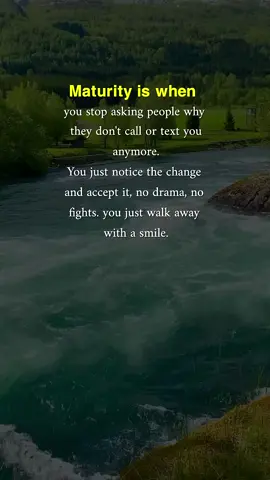 Maturity is when..... #fyp #fypシ゚ #fypage #fy #foryourpagetiktok 