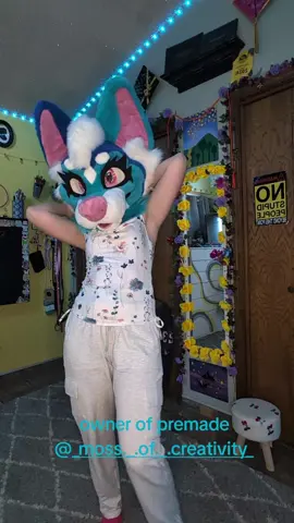 TEEHEEE I LOVE HER  #furryfandom #furryfyp #fursuit #furrytiktok #fursuitmaker 