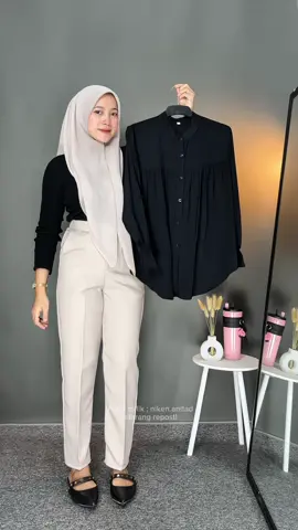 Rekomendasi Kemeja polos adem #kemeja #kemejawanita #outfit #OOTD 
