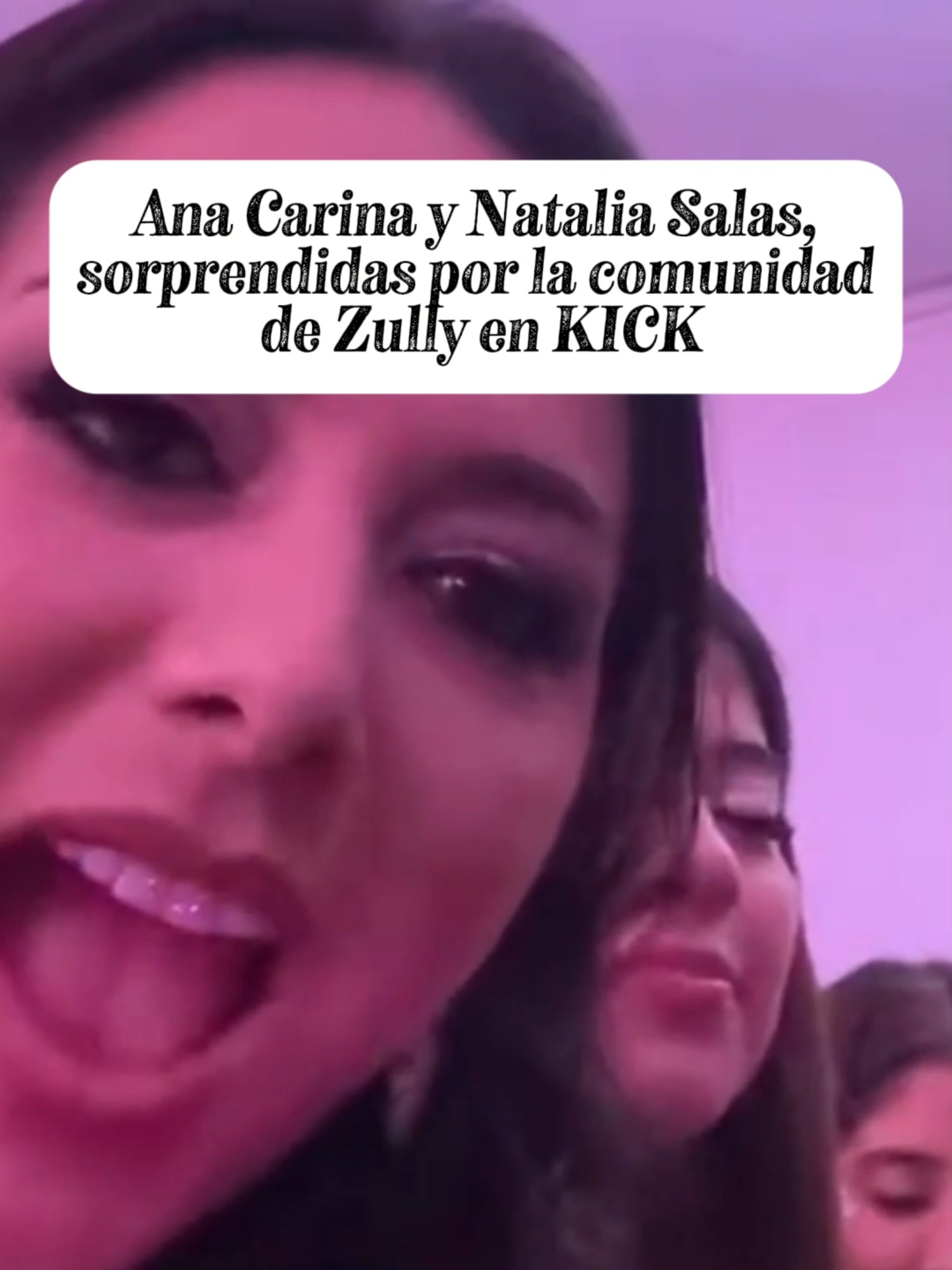 @annacarina y @nataliasalasz, sorprendidas por la comunidad  de @zullyy_cs en KICK #kickperu #everyone #paratiiii #shakira #tiktok #viraltiktok