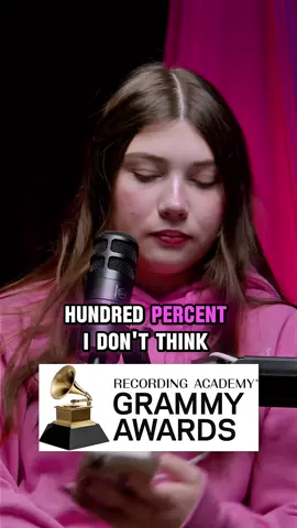 who is going to win best new artist? Go check out our podcast! 💗#podcast #clips #sombr #grammys #bestnewartist 