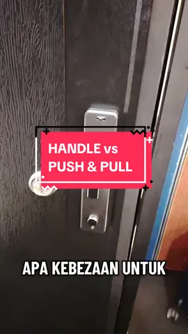 Kebezaan smart lock yang ade handle dan push & pull #lusanodigitallock #smartlock #digitallock #eaglesecuretech #Lifestyle 