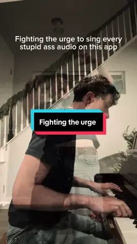 The urges compel me to do things #fyp #singing #humor #brainrot #funny 