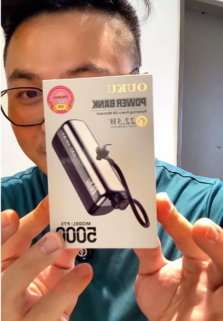 Ouku mini powerbank. Support fast charging. #powerbank #powerbankmurah #powerbankmini #minipowerbank #oukupowerbank 