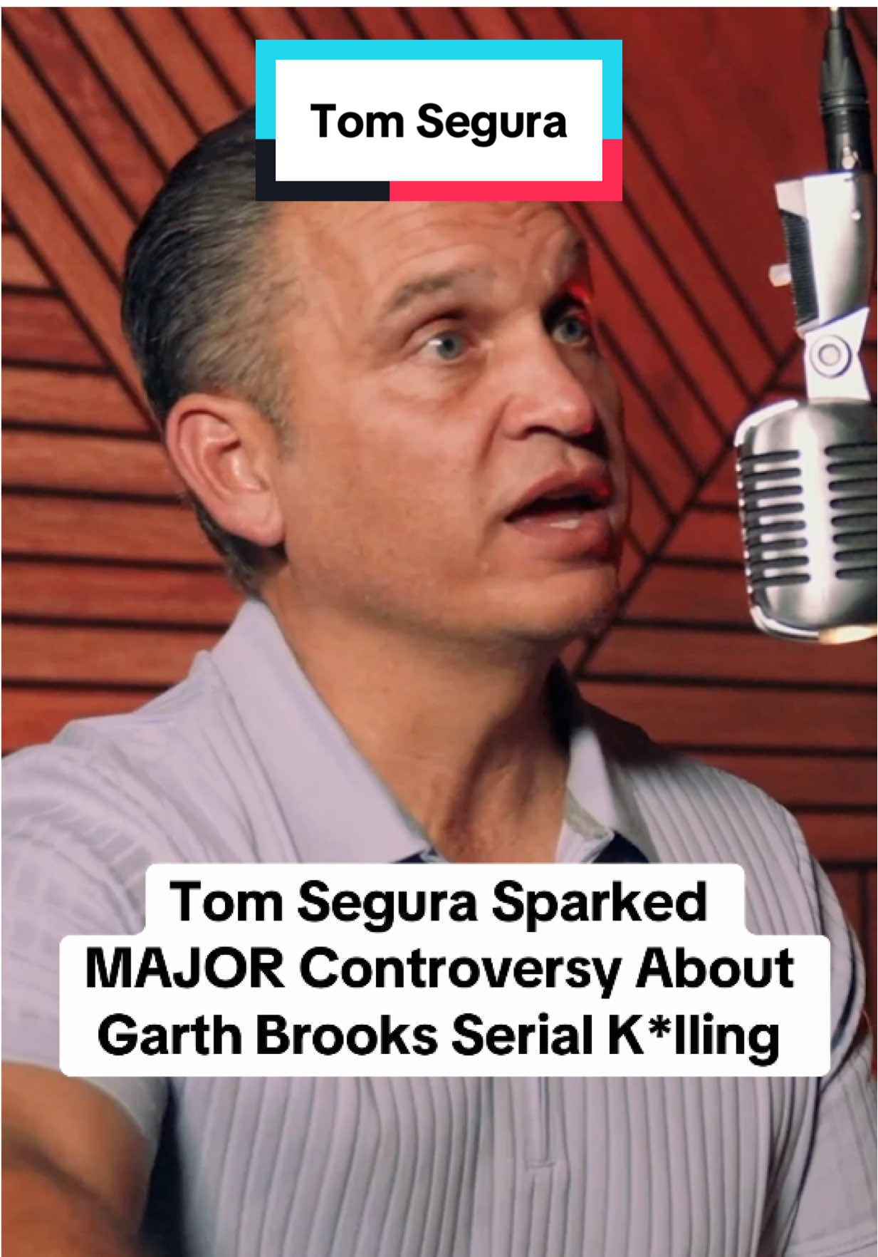 Tom Segura and his wife sparked major controversy about Garth Brooks being a serial k*ller #murder #mystery #garthbrooks #concert #country