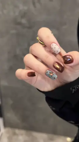 #creatorsearchinsights #nail  mùa đông ấm áp🥰