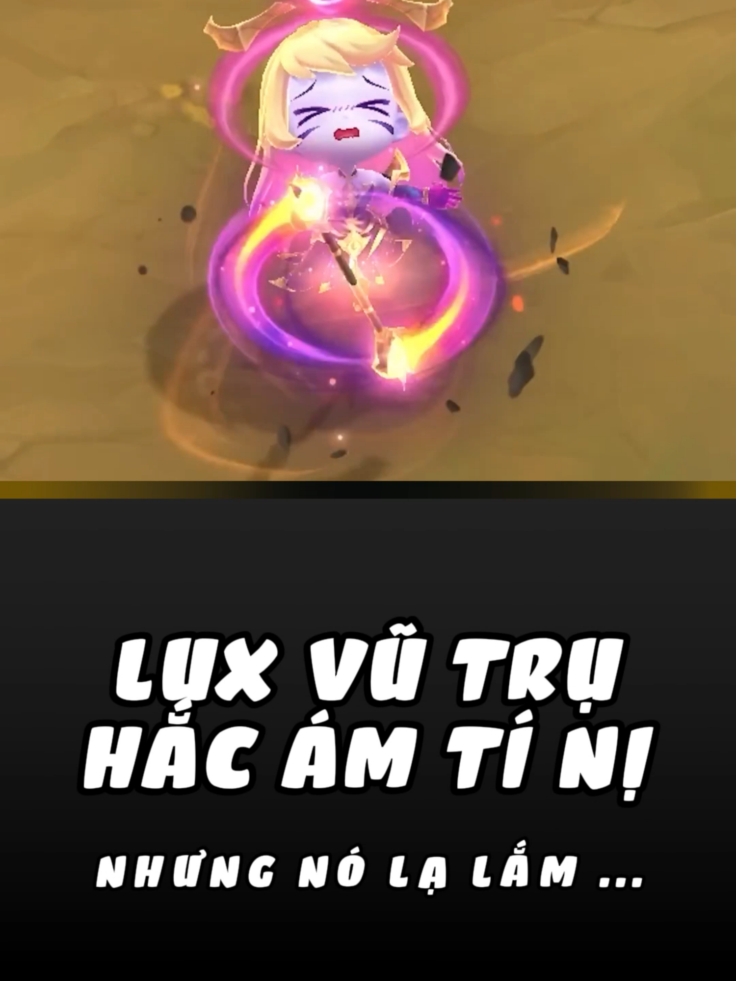 Lux Vũ Trụ Hắc Ám  - một rổ meme trong một linh thú #lienminhhuyenthoai #leagueoflegends #TFT #linhthu