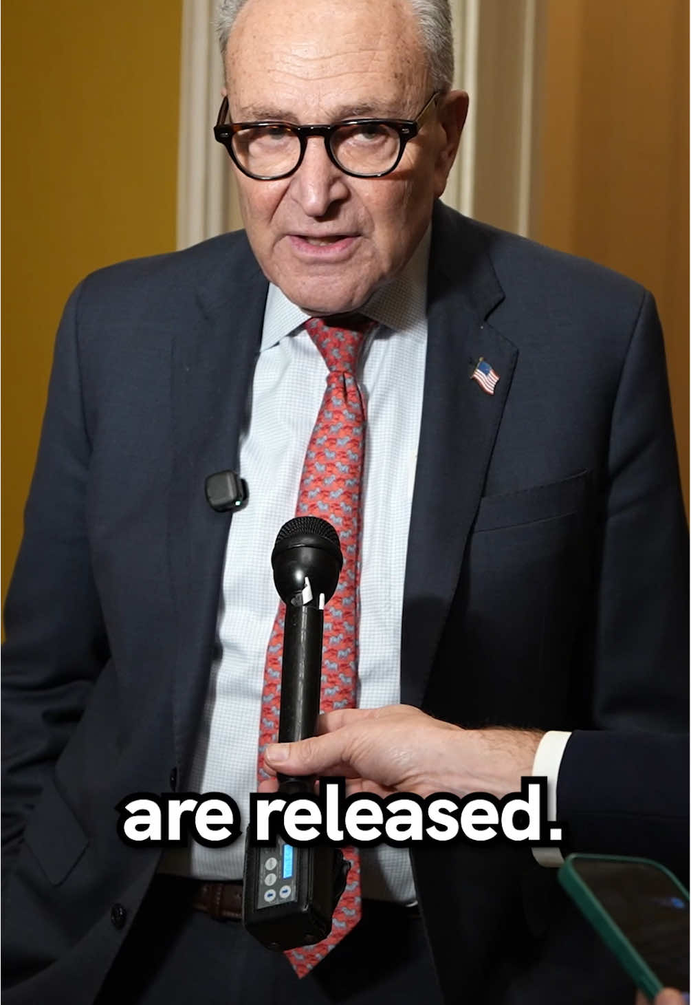 We need to make sure all the documents are released. We’ll do everything we can to make sure all of it comes to light.