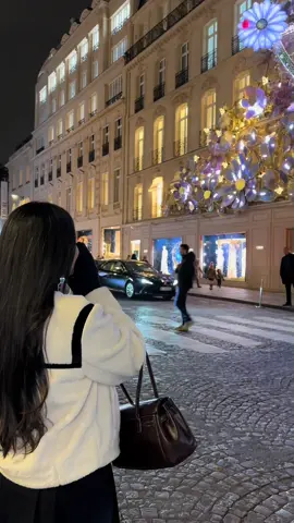 Le plus belle décoration de Paris pour Noël ✨💎 #dioravenuemontaigne #dior #cristmas🎄 #cristmasvibes #cristmasdecorations 