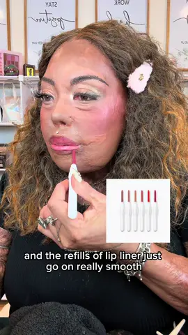 CLICK ABOVE TO SHOP @Tilt Beauty 🦋 Both the lip liner and lip treatment offer refills so you don’t have to buy a new case every time. Love y’all!😘 #BeautyTok #inclusivebeauty #tiltbeauty #lipliner #lipgloss 