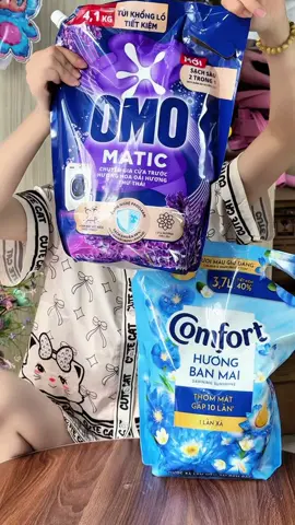 Nước Giặt OMO Matic túi 4.1KG #linhchamchi98 #omo #nuocxa #xuhuong #vtvcab 