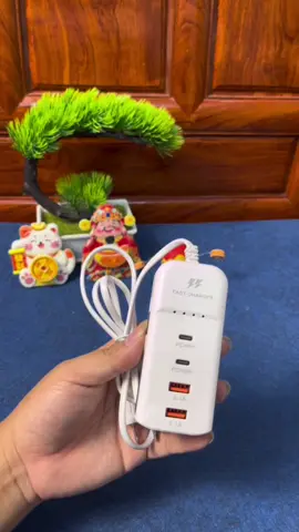Ổ cắm sạc 66w kèm 4 cổng cho điện thoại #ocamsacdienthoai #ocamsacdanang #ocamsacnhanh 