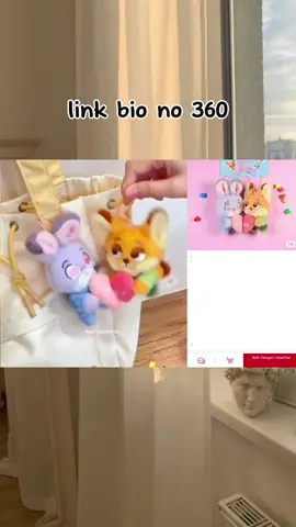 MAGNET KEYCHAIN ZOOTOPIA COUPLE #barangunik #gancicouple #zootopiakeychaincouple #gantungankuncizootopia 