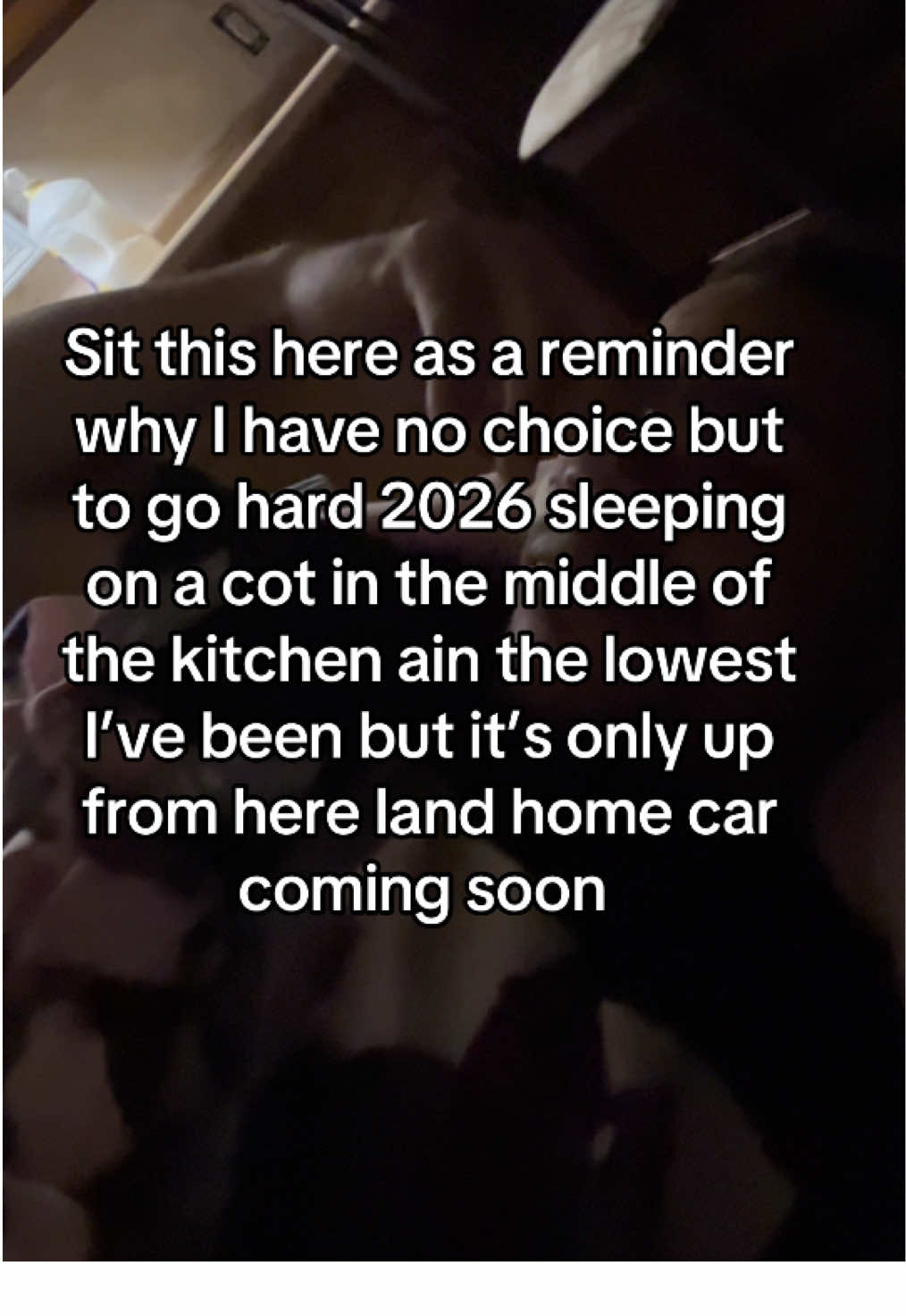 Making sure I get off this cot daily and get my life straight is my biggest flex #fyp #geezshakey #trending 